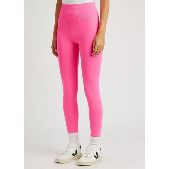 Free People Movement Good Karma Neon Pink Leggings - Picture 1 of 9